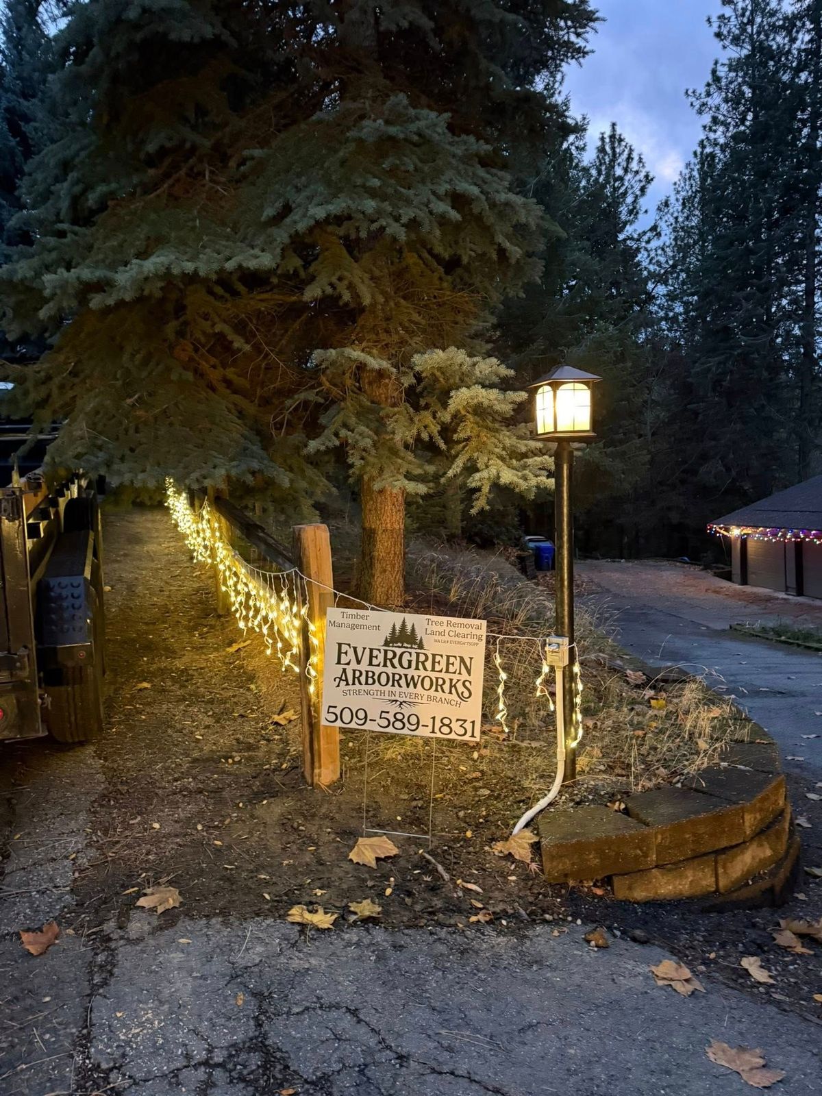 About Evergreen ARBORWORKS in Newport, Spokane, Spokane Valley, Deer Park, Chewelah, and Colville